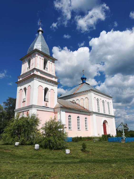 Березичи. Церковь Николая Чудотворца. фасады