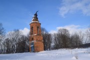 Колокольня церкви Варвары, вид с юго-западной стороны<br>, Матчино, Козельский район, Калужская область