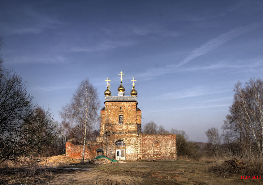 Церковь Владимирской иконы Божией Матери, Волконское (Козельский район, Калужская область). фасады