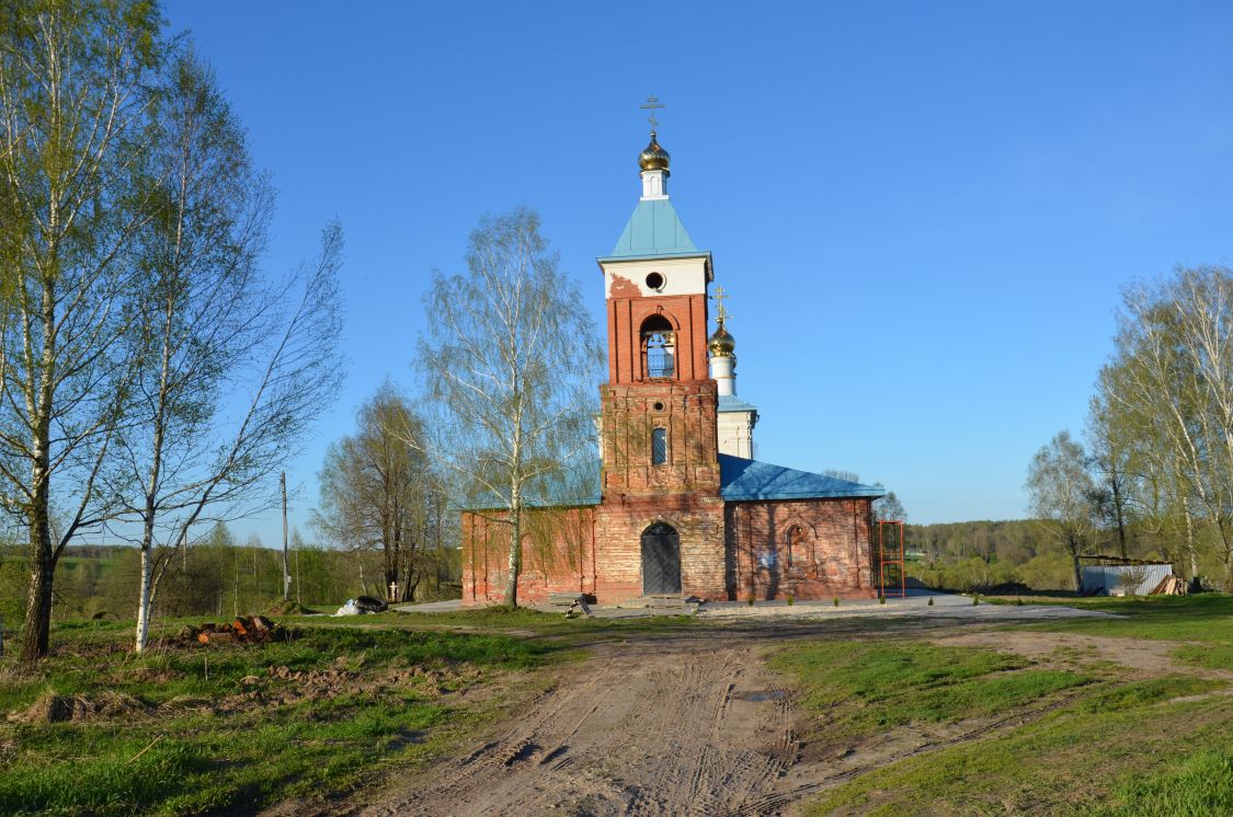 Церковь Владимирской иконы Божией Матери, Волконское (Козельский район, Калужская область). фасады