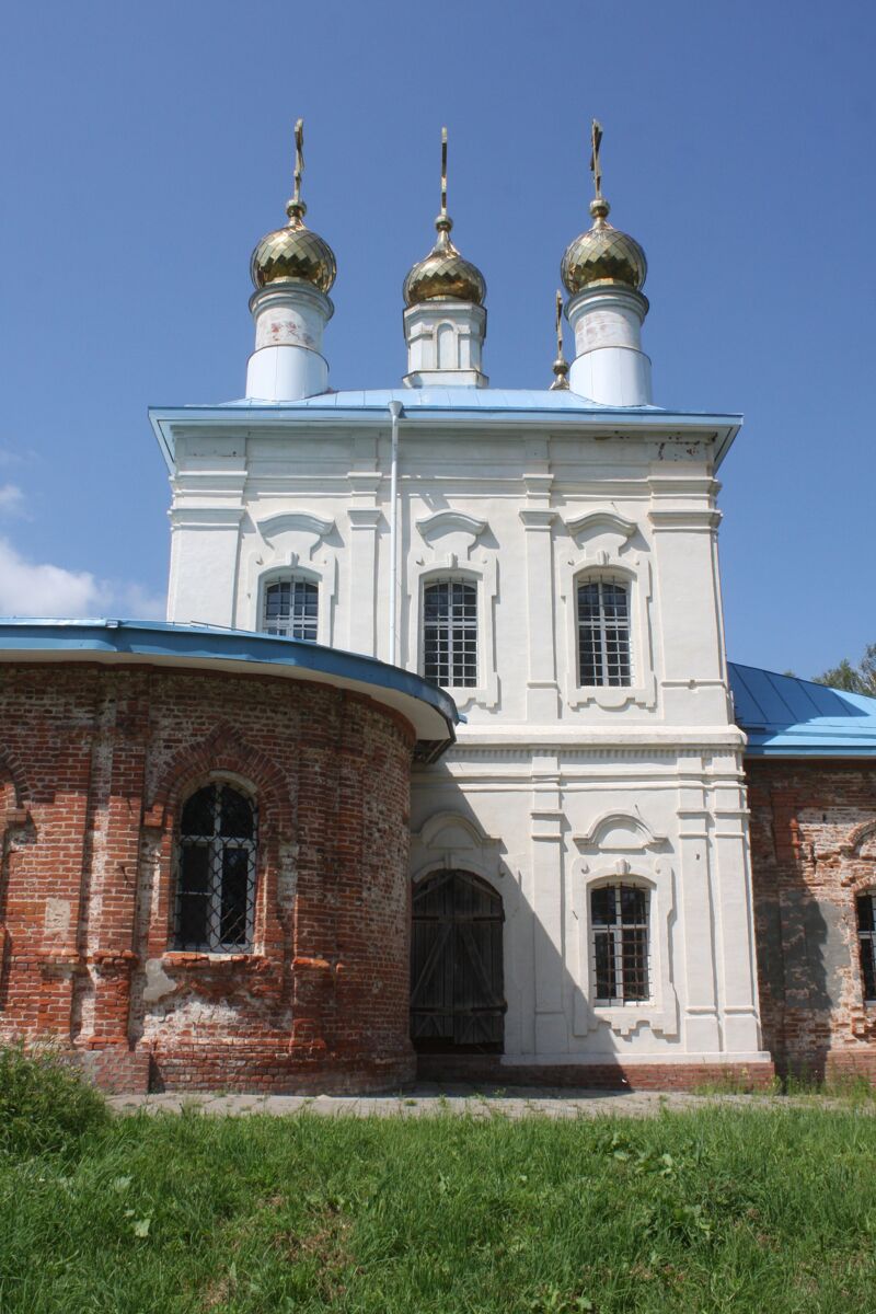 Церковь Владимирской иконы Божией Матери, Волконское (Козельский район, Калужская область). архитектурные детали