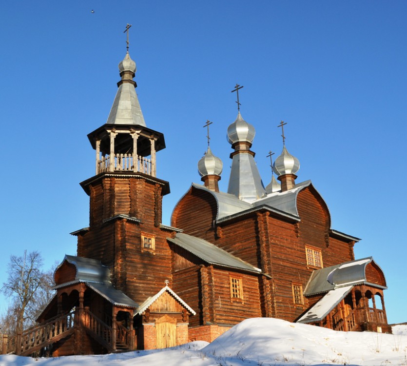 Церковь Успения Пресвятой Богородицы, Подборки (Козельский район, Калужская область). фасады