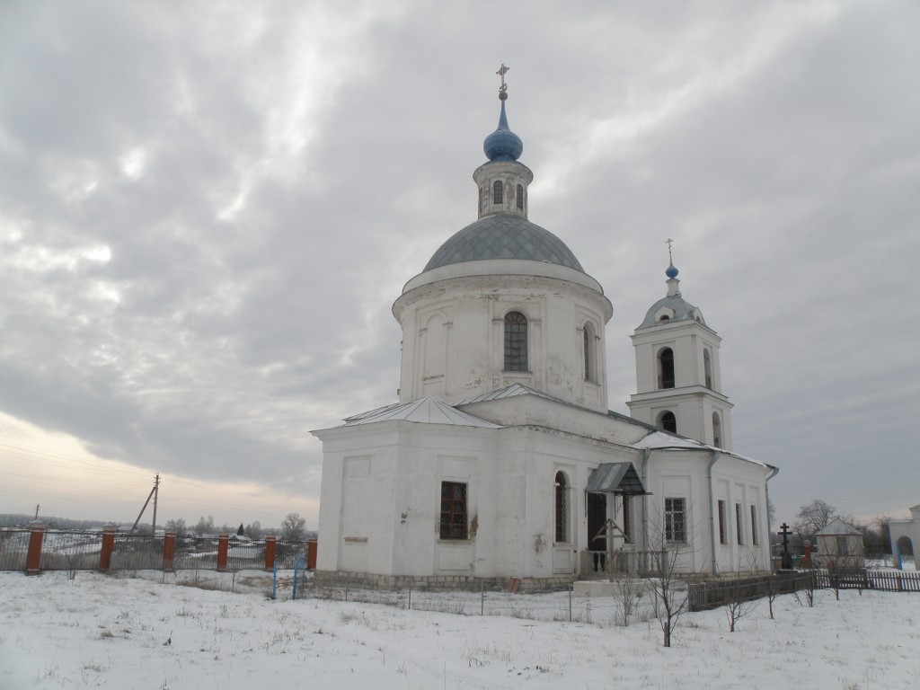 Церковь Введения во храм Пресвятой Богородицы, Фроловское (Козельский район, Калужская область). фасады