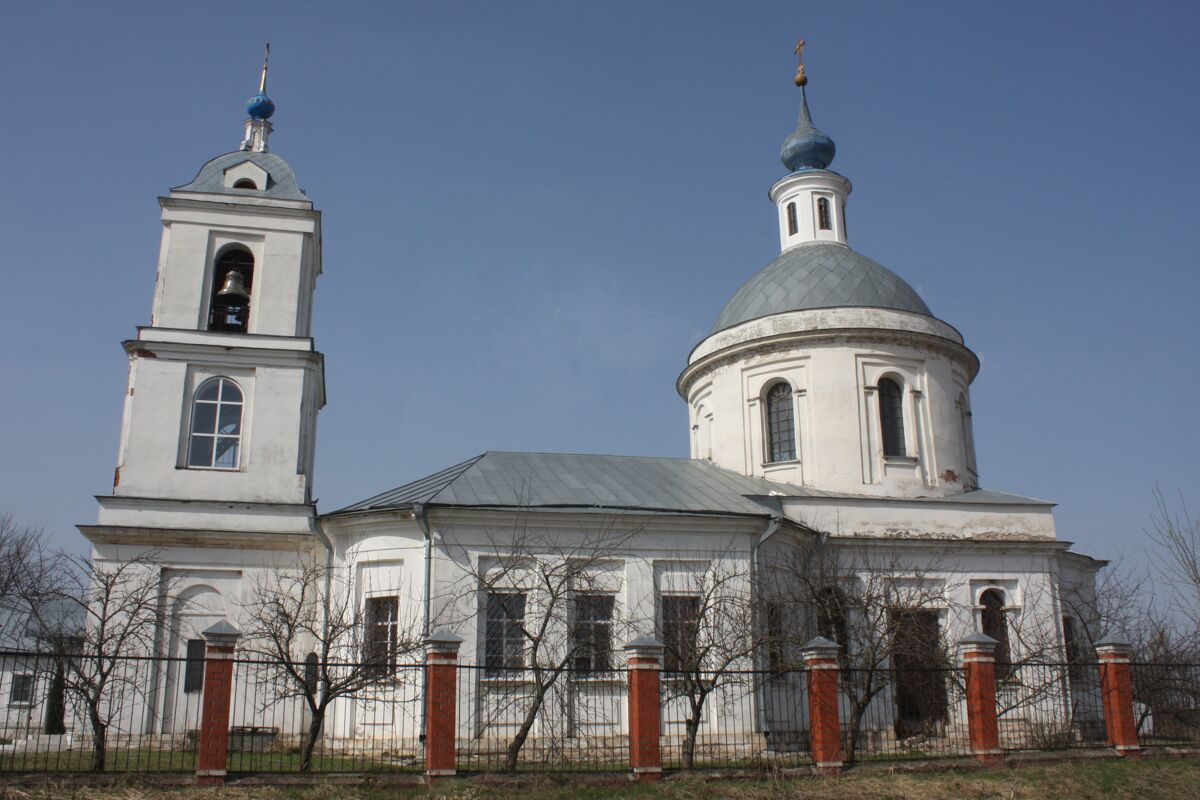 Церковь Введения во храм Пресвятой Богородицы, Фроловское (Козельский район, Калужская область). фасады