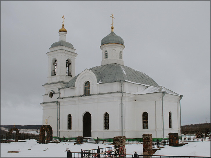 Ильинское. Церковь Илии Пророка. фасады