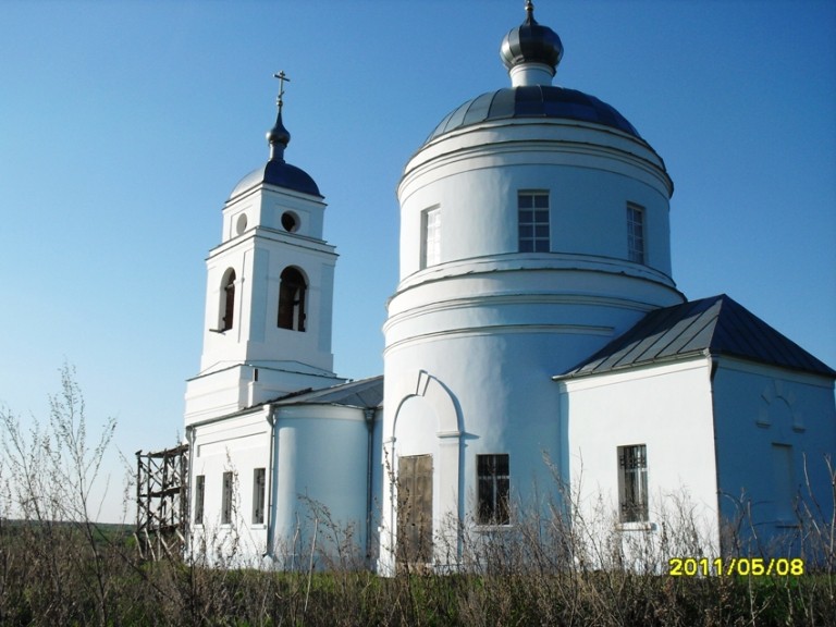 Церковь Спаса Нерукотворного Образа, Курыничи (Козельский район, Калужская область). фасады