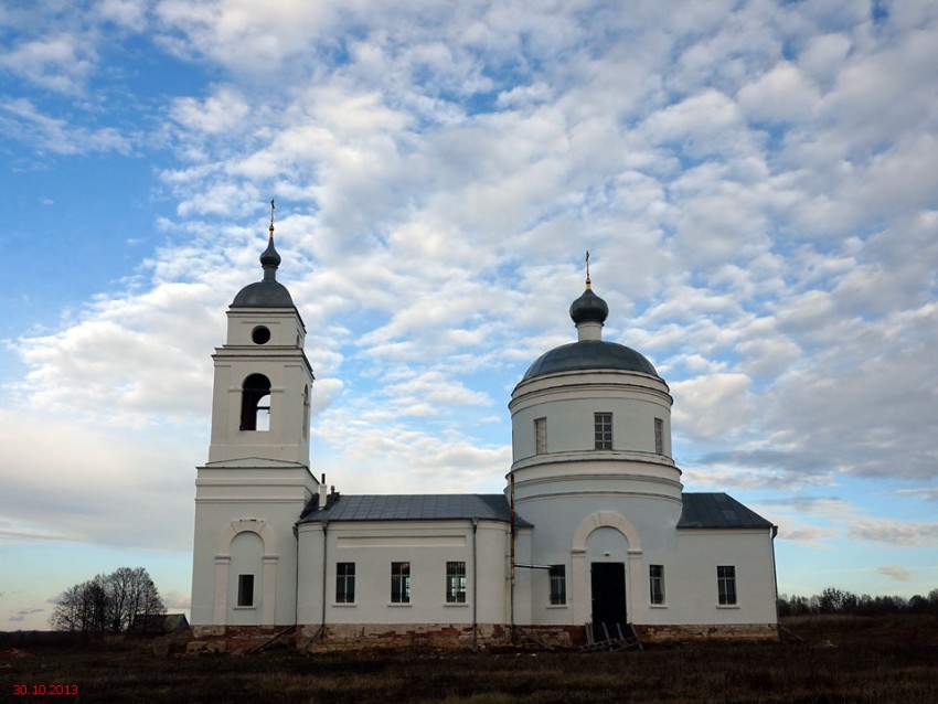 Курыничи. Церковь Спаса Нерукотворного Образа. фасады