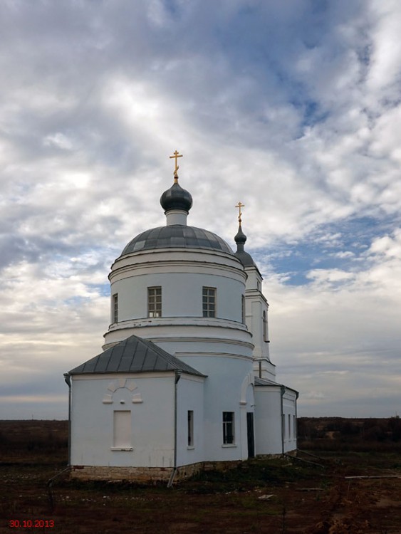 Церковь Спаса Нерукотворного Образа, Курыничи (Козельский район, Калужская область). фасады