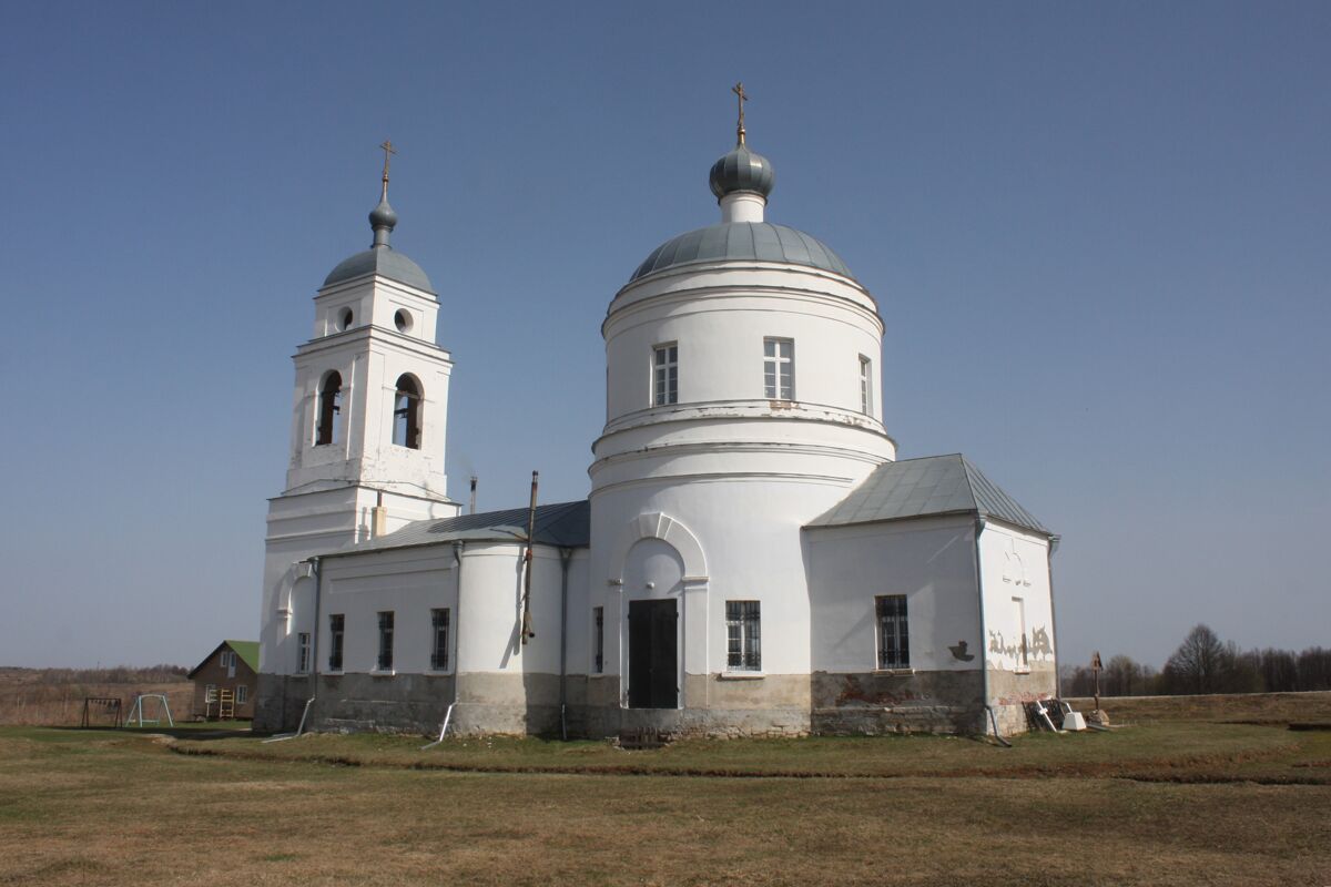 Церковь Спаса Нерукотворного Образа, Курыничи (Козельский район, Калужская область). фасады