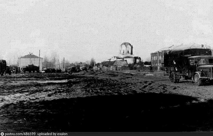 Карачев. Церковь Николая Чудотворца. архивная фотография, Фото с сайта https://pastvu.com/p/486599