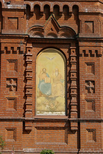 Челябинск. Церковь Троицы Живоначальной. архитектурные детали