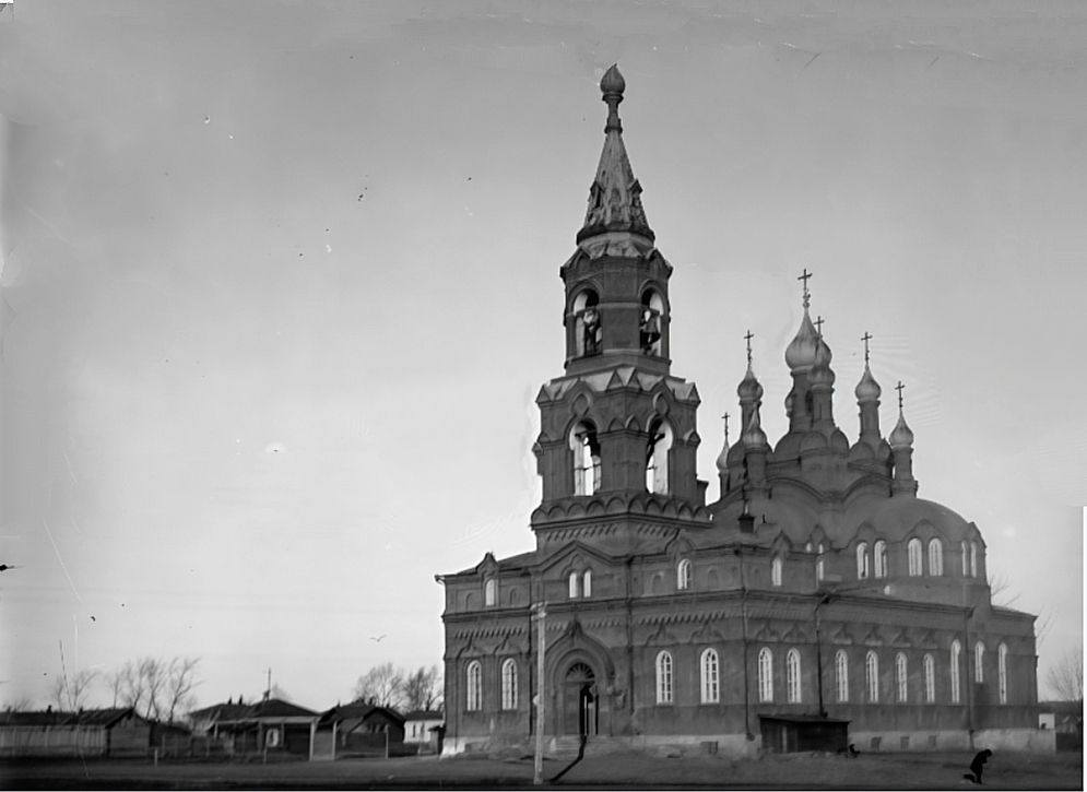 Церковь Троицы Живоначальной, Челябинск (Челябинск, город, Челябинская область). архивная фотография, Архивная фотография начала 1920-х годов 