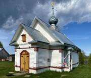Церковь Петра Черевковского, Вид с юго-запада<br>, Черевково, Красноборский район, Архангельская область
