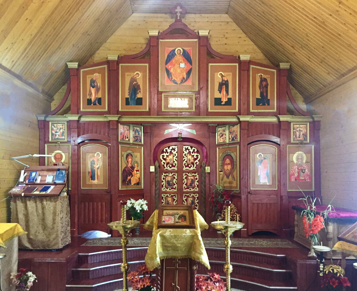 Церковь Петра Черевковского, Черевково (Красноборский район, Архангельская область). интерьер и убранство, Иконостас