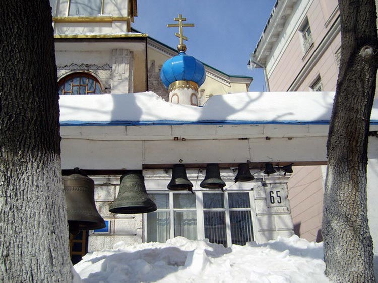 Церковь Успения Пресвятой Богородицы, Владивосток (Владивосток, город, Приморский край). архитектурные детали