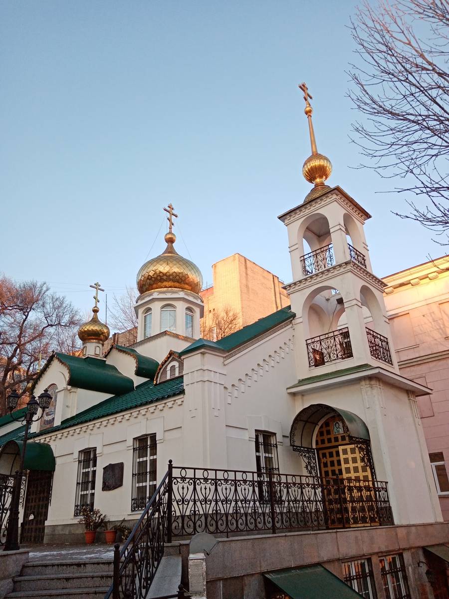 фасады. Церковь Успения Пресвятой Богородицы, Владивосток (Владивосток, город, Приморский край)