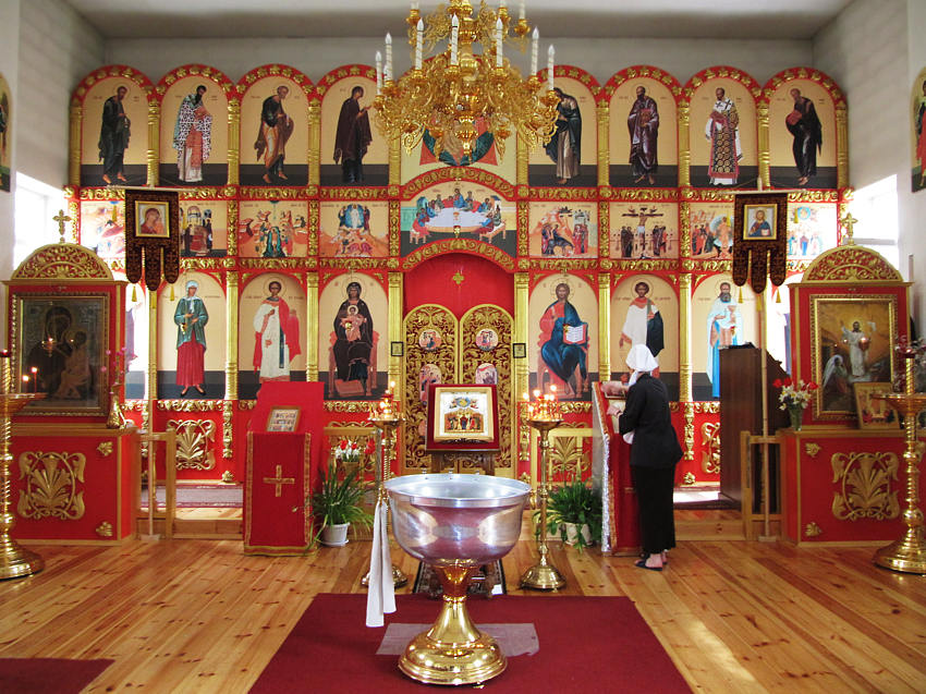 Церковь Воскресения Словущего, Пикалево (Бокситогорский район, Ленинградская область). интерьер и убранство