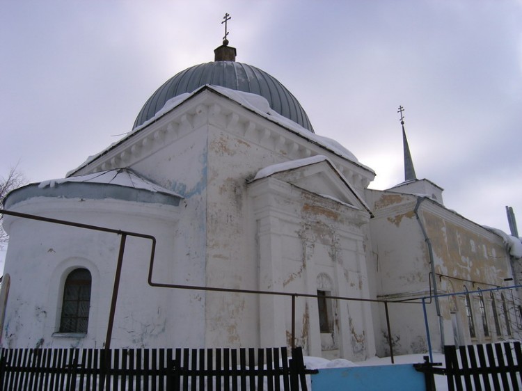 Бутурлино. Церковь Сергия Радонежского. фасады, Вид с северной стороны