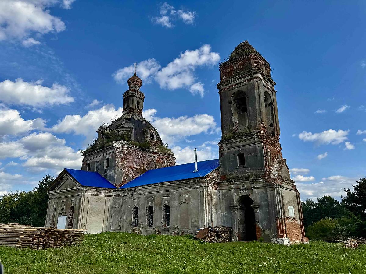 фасады. Церковь иконы Божией Матери "Знамение", Кетрось (Бутурлинский район, Нижегородская область)