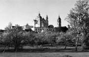 Успенская Почаевская Лавра, Общий вид с юго-запада. Фото 1950-х г.г.<br>, Почаев, Кременецкий район, Украина, Тернопольская область