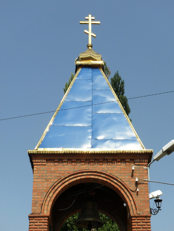 Церковь Рождества Пресвятой Богородицы в Северном, Таганрог (Таганрог, город, Ростовская область). архитектурные детали, Завершение колокольни