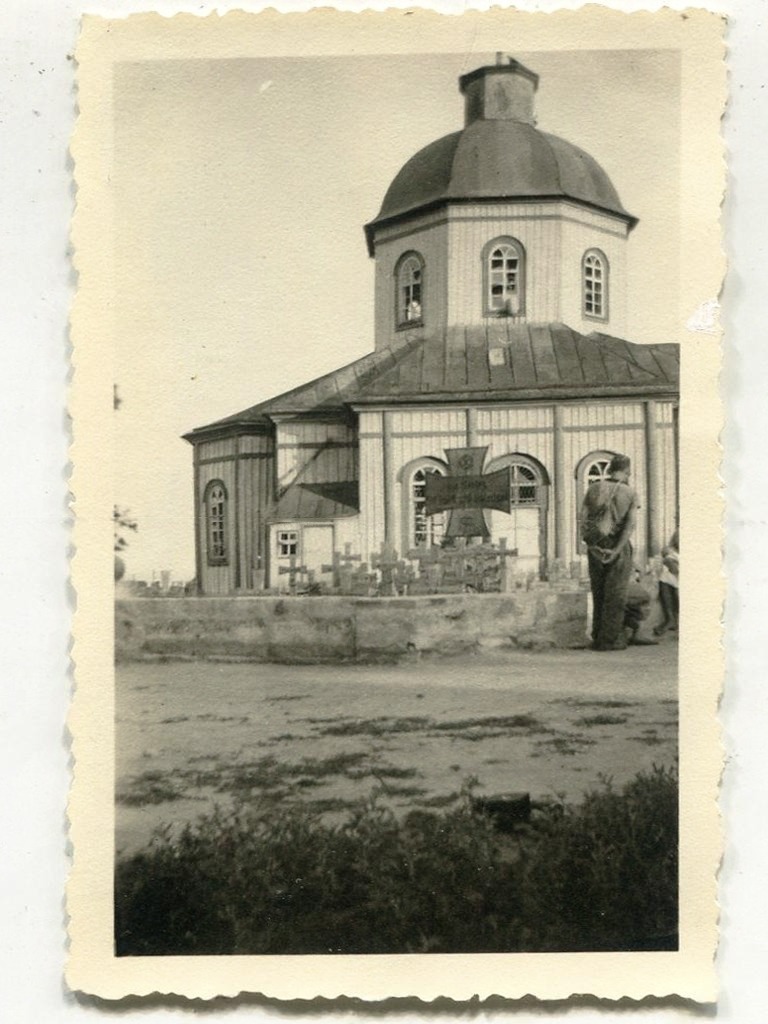 Фото 1942 г. с аукциона e-bay.de, архивная фотография. Церковь Николая Чудотворца ("Николы Морского"), Таганрог (Таганрог, город, Ростовская область)