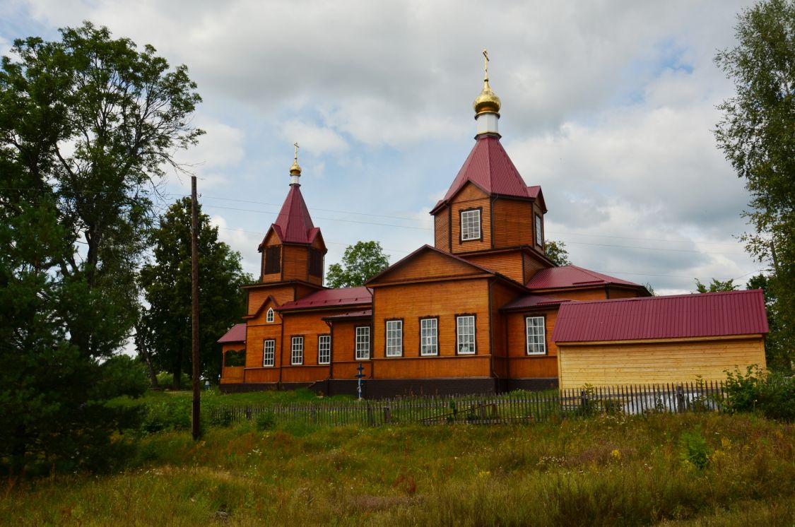 Кромово. Церковь Успения Пресвятой Богородицы. фасады