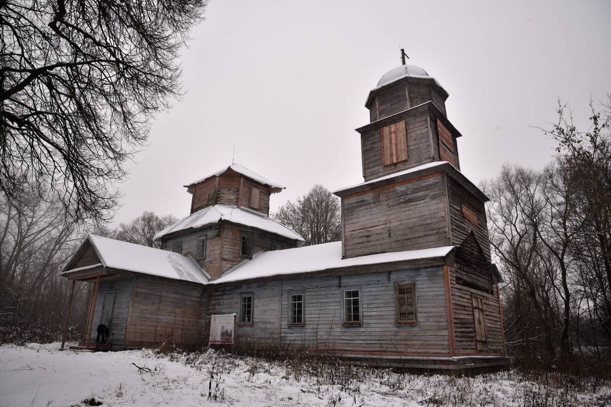 фасады. Церковь Покрова Пресвятой Богородицы, Высокоселище (Суражский район, Брянская область)