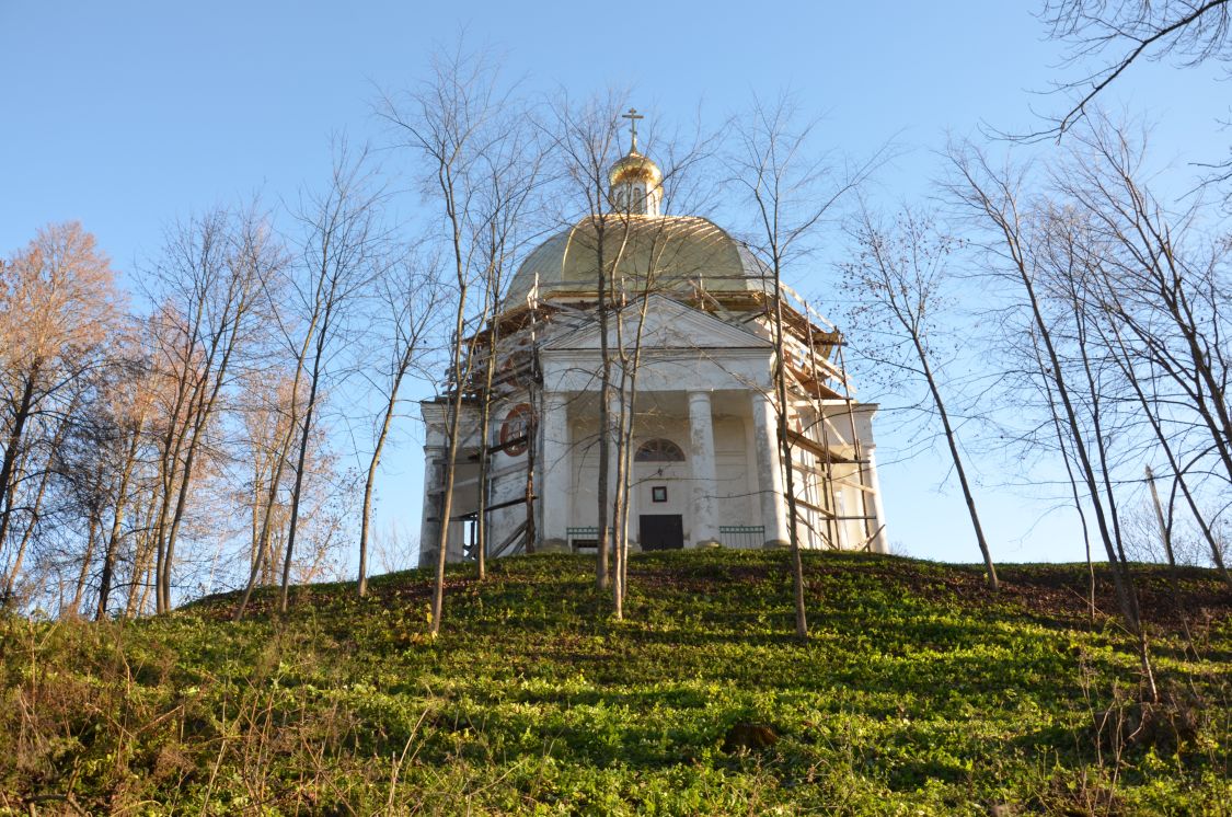 Церковь Николая Чудотворца, Высокое (Мглинский район, Брянская область). фасады, Вид с запада