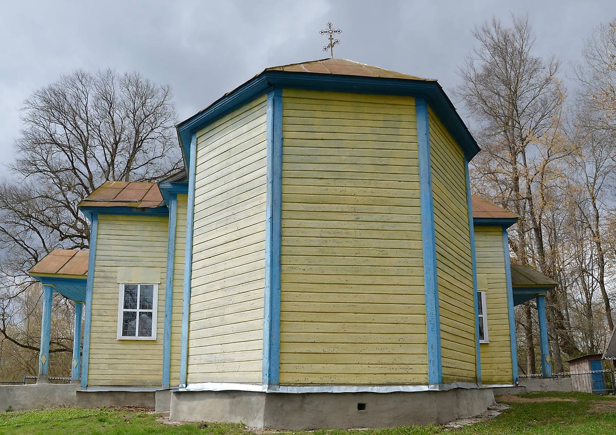 фасады. Церковь Николая Чудотворца, Деремна (Мглинский район, Брянская область)