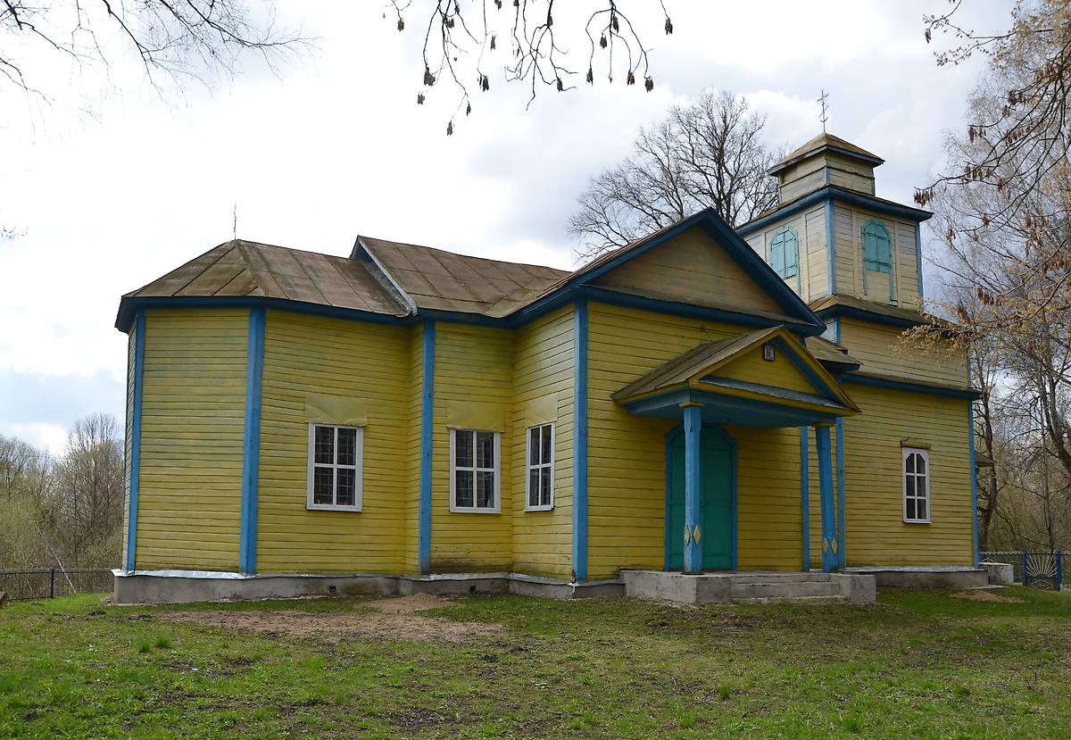 фасады. Церковь Николая Чудотворца, Деремна (Мглинский район, Брянская область)