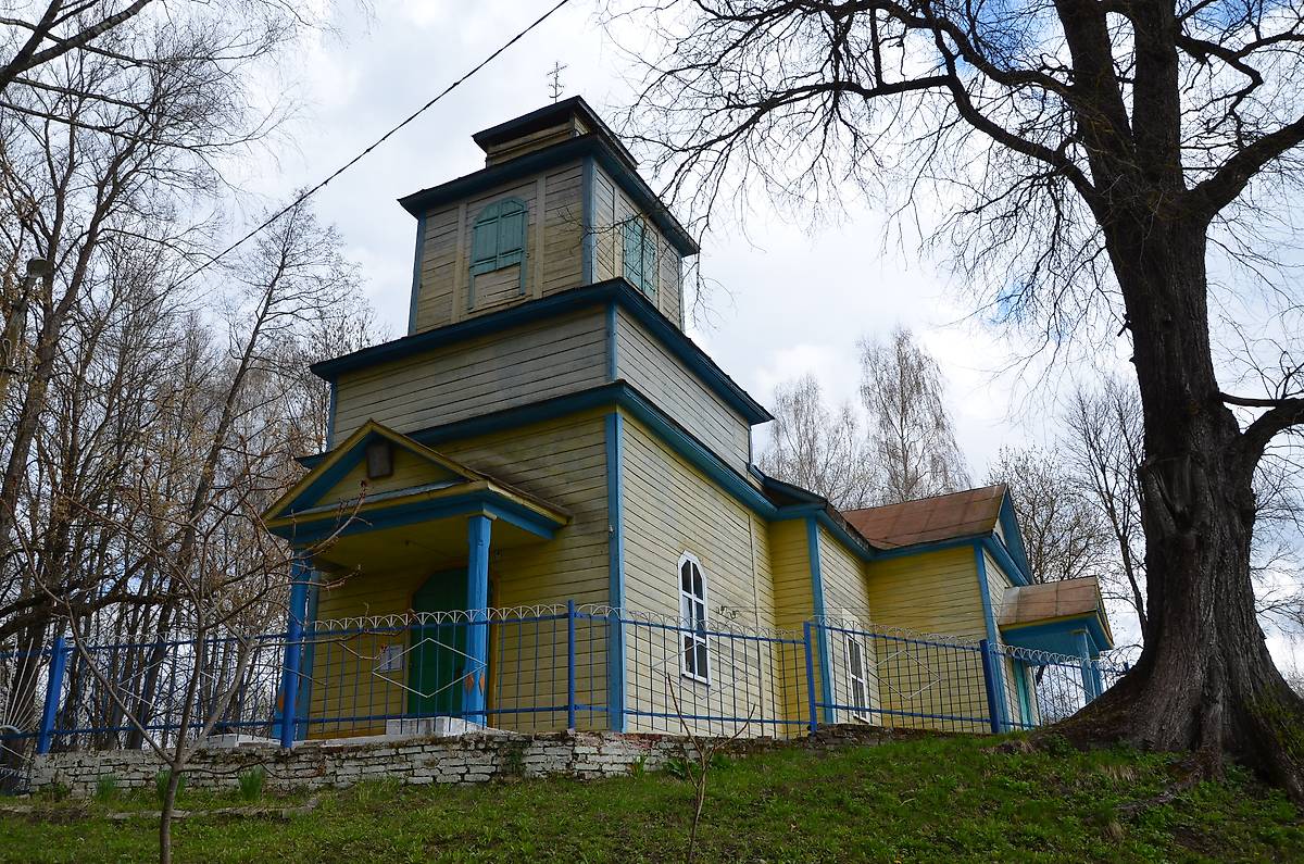 фасады. Церковь Николая Чудотворца, Деремна (Мглинский район, Брянская область)