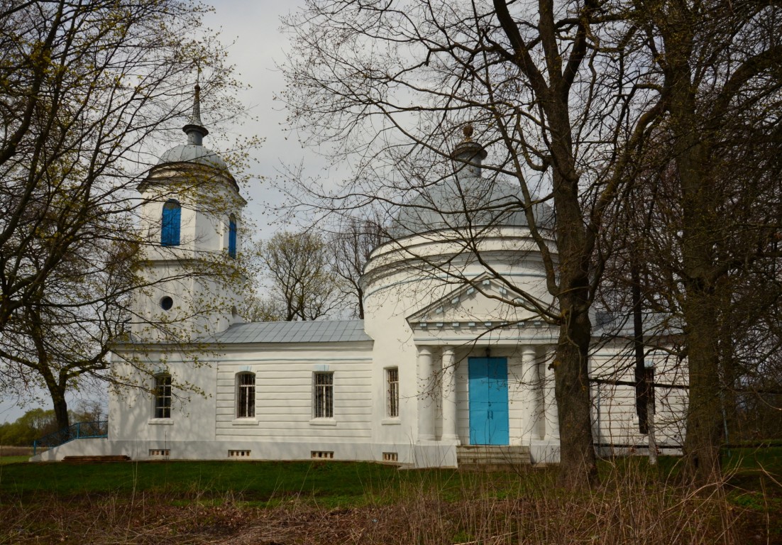 Курчичи. Церковь Воздвижения Креста Господня. фасады