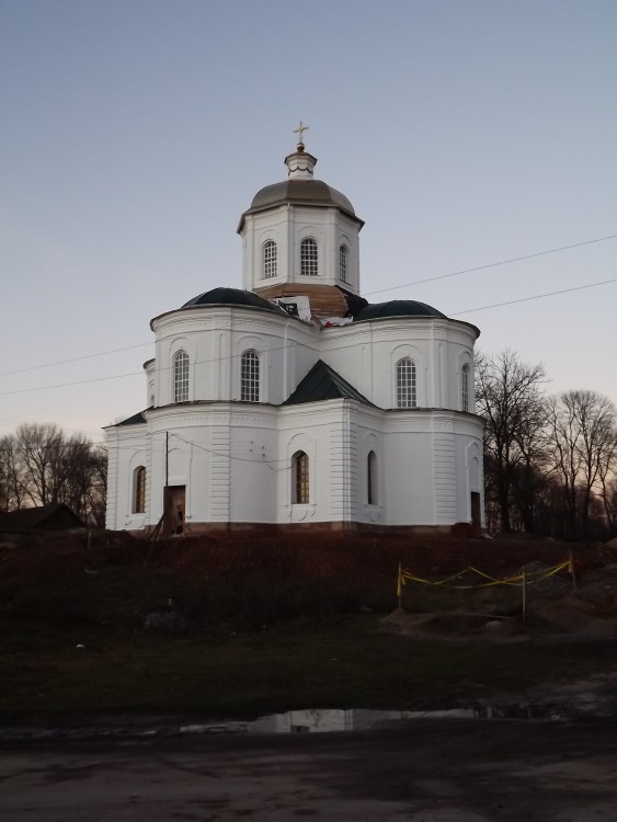 Понуровка. Церковь Рождества Пресвятой Богородицы. фасады