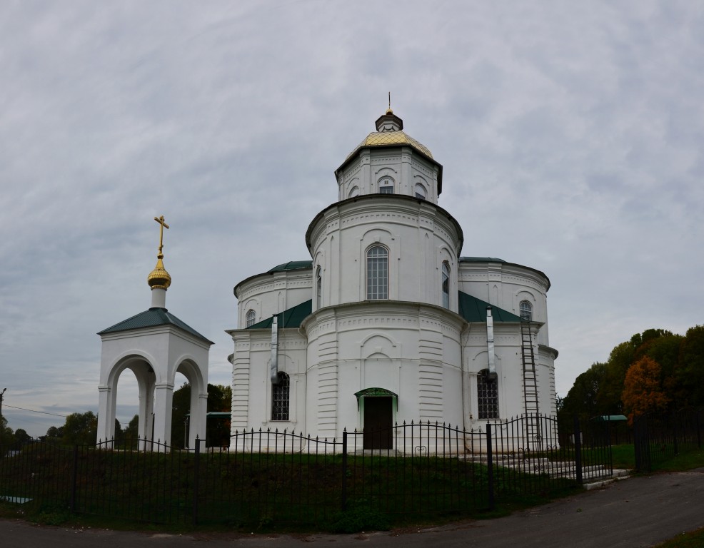 Понуровка. Церковь Рождества Пресвятой Богородицы. фасады