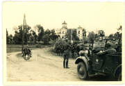 Церковь Рождества Пресвятой Богородицы, Храм в ландшафте села. Фото 1942 г. с аукциона e-bay.de<br>, Понуровка, Стародубский район и г. Стародуб, Брянская область