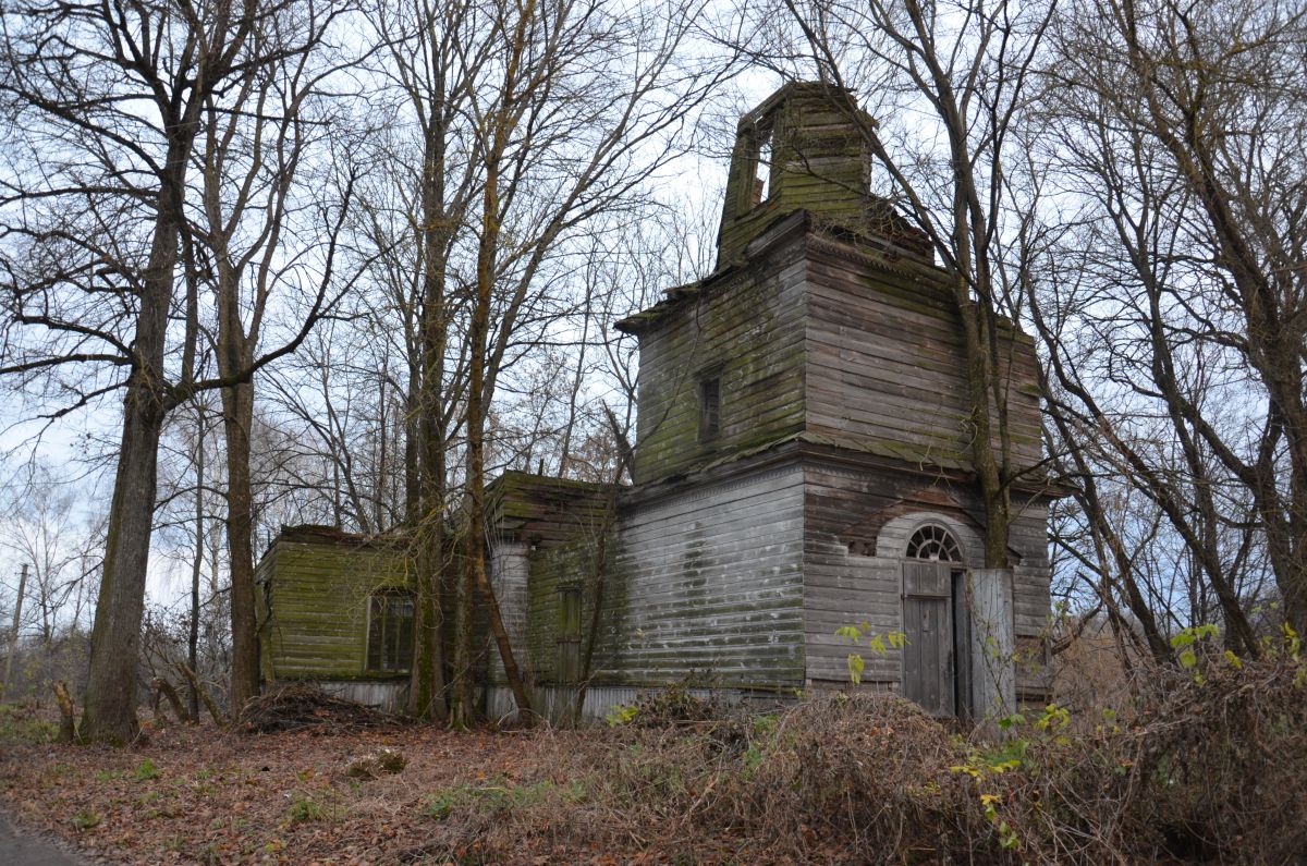 Церковь Покрова Пресвятой Богородицы (старая), Высокое (Унечский район, Брянская область). фасады
