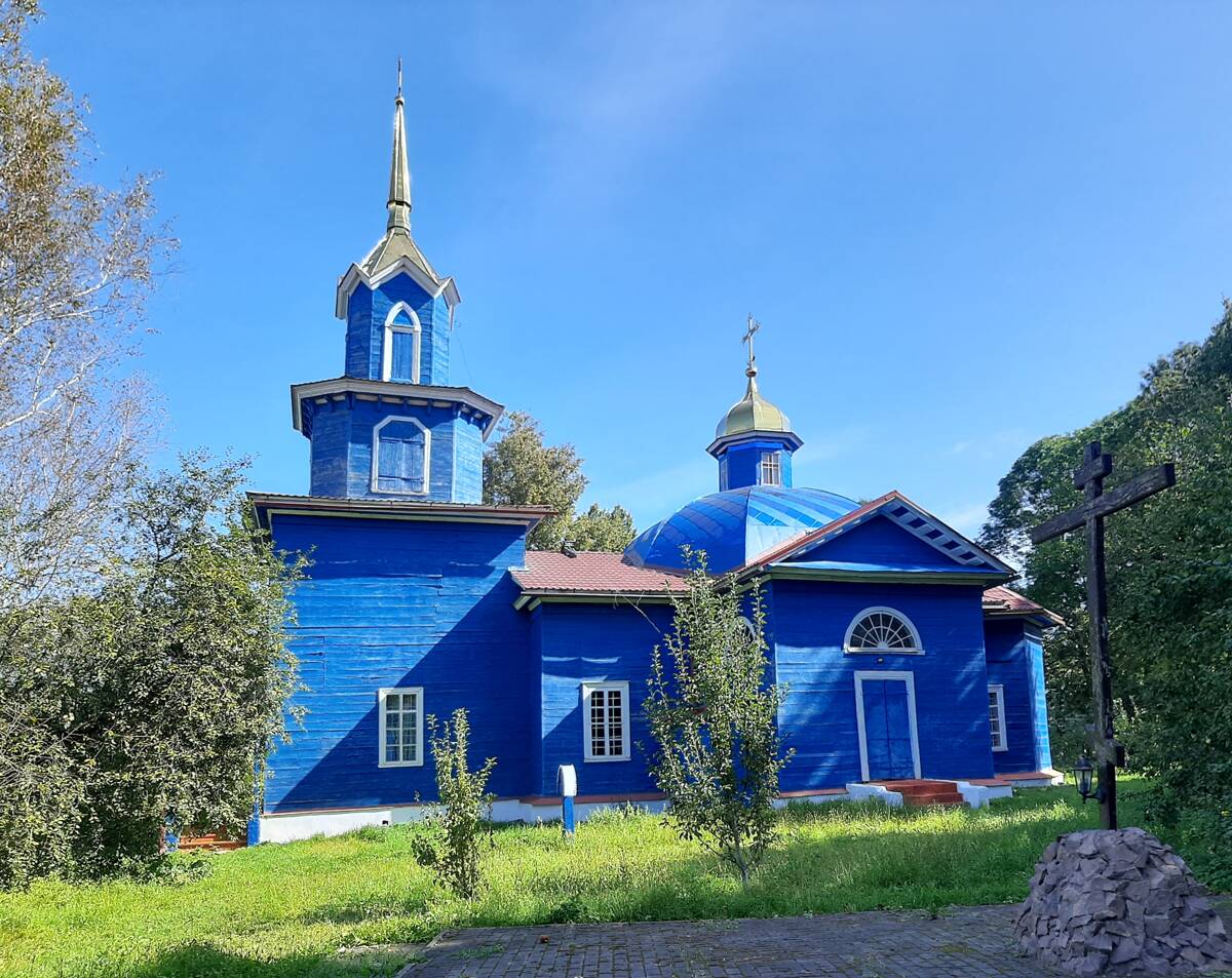 Церковь Николая Чудотворца, Яцковичи (Стародубский район и г. Стародуб, Брянская область). фасады