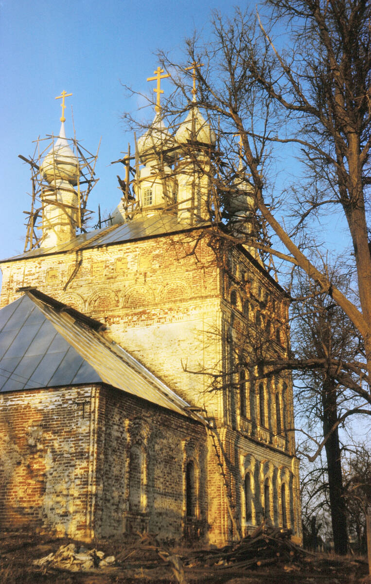 Церковь Троицы Живоначальной, Красноармейское (Шуйский район, Ивановская область). архитектурные детали