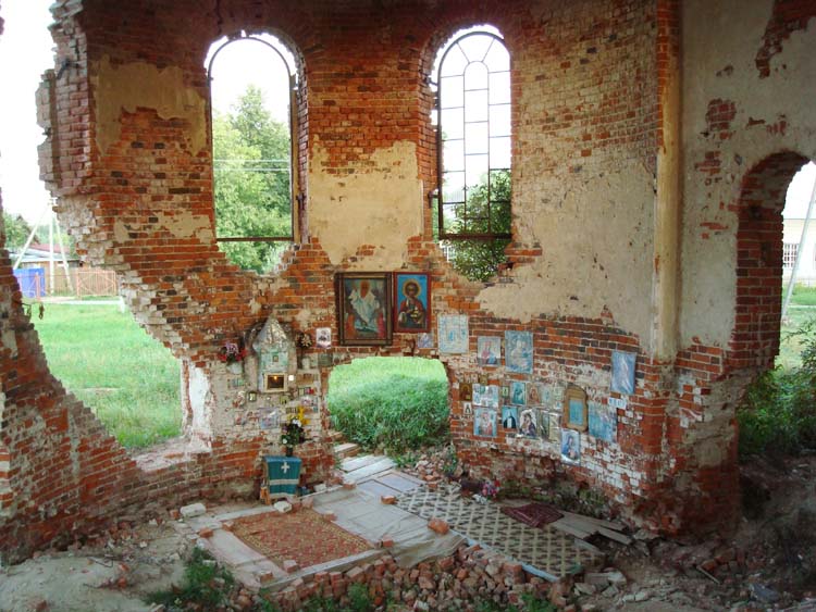 Церковь Успения Пресвятой Богородицы, Ворсино (Боровский район, Калужская область). интерьер и убранство