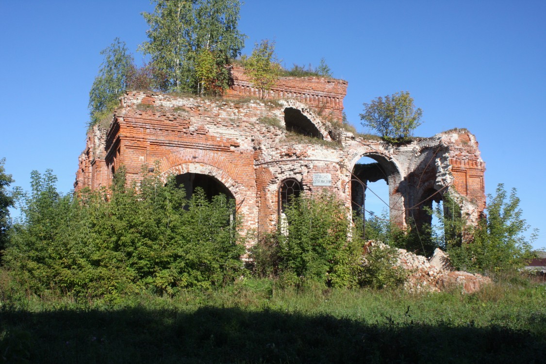 Ворсино. Церковь Успения Пресвятой Богородицы. фасады