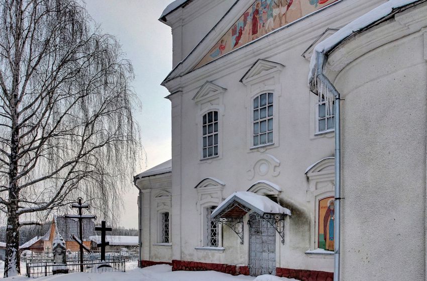 Церковь Преображения Господня, Спас-Прогнанье (Жуковский район, Калужская область). архитектурные детали