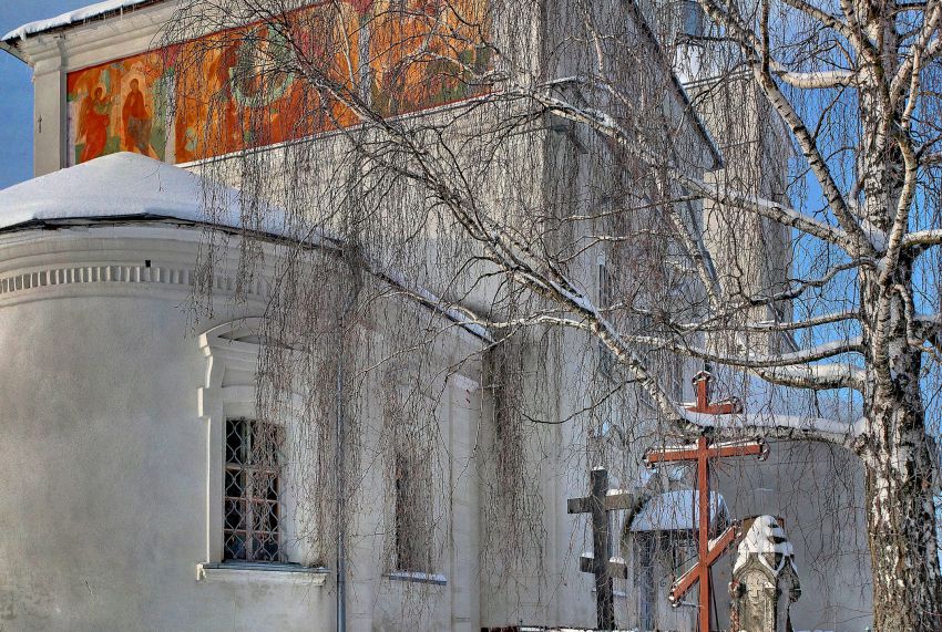 Церковь Преображения Господня, Спас-Прогнанье (Жуковский район, Калужская область). архитектурные детали
