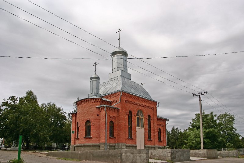 Церковь Успения Пресвятой Богородицы, Георгиевск (Георгиевский район и г. Георгиевск, Ставропольский край). общий вид в ландшафте