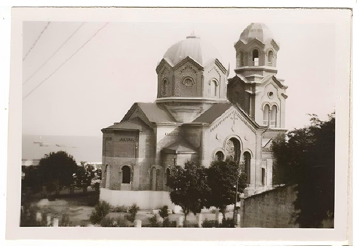 Фото 1942 г. с аукциона e-bay.de, архивная фотография. Церковь Илии Пророка, Евпатория (Евпатория, город, Республика Крым)
