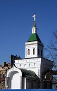 Воскресенский Новодевичий Монастырь. Часовня Сергия Радонежского и Нины равноапостольной (новая), 		      <br>, Санкт-Петербург, Санкт-Петербург, г. Санкт-Петербург