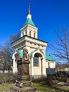 Московский район. Воскресенский Новодевичий монастырь. Часовня Сергия Радонежского и Нины равноапостольной (новая)