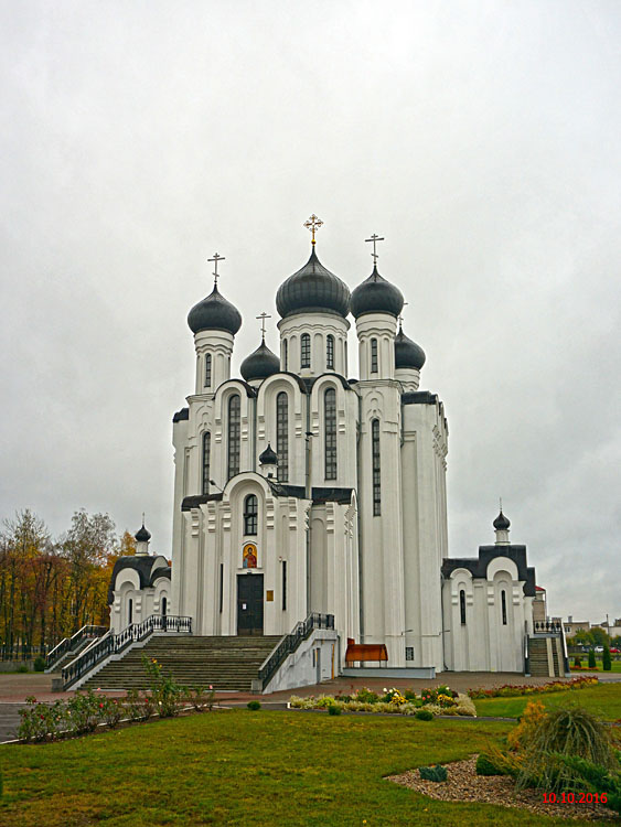 Барановичи. Церковь Александра Невского. фасады