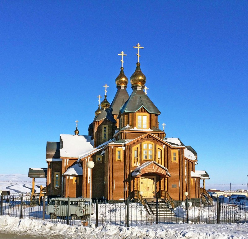 Кафедральный собор Троицы Живоначальной, Анадырь (Анадырь, город, Чукотский автономный округ). фасады