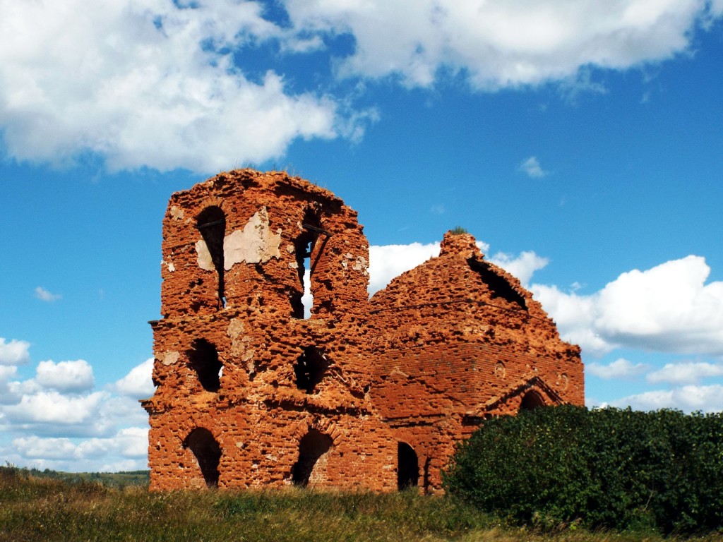 Церковь Казанской иконы Божией Матери, Лукинка, урочище (Бавлинский район, Республика Татарстан). фасады
